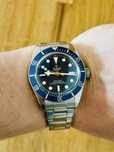 Tudor Black Bay 58 blue. Full set. PL. Pasek Vanguard.