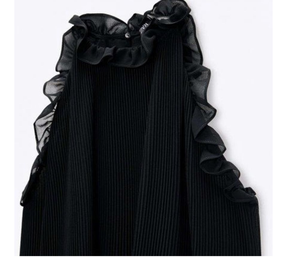 Блуза топ з рюшами Zara р.L