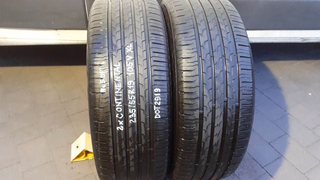 Opony letnie Premium 2 szt. CONTINENTAL 235/55R19 105V XL, 07.2019r