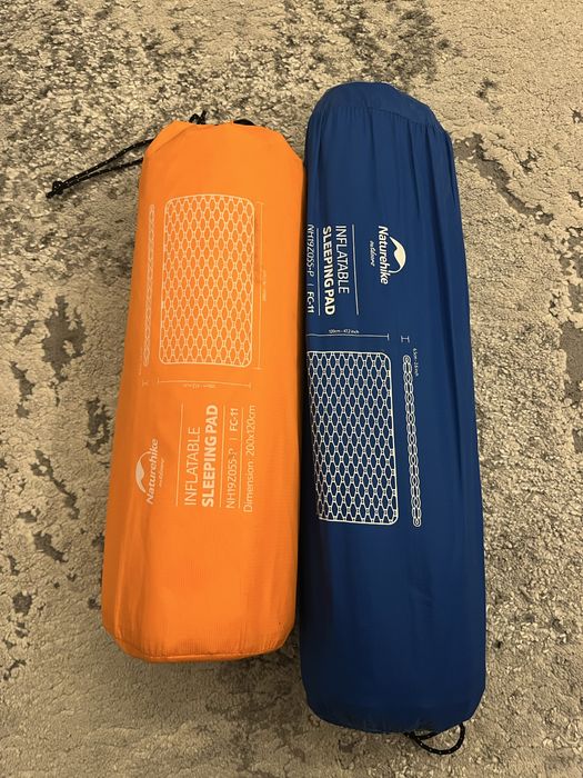 Надувний каремат Naturehike 200х120 Inflatable