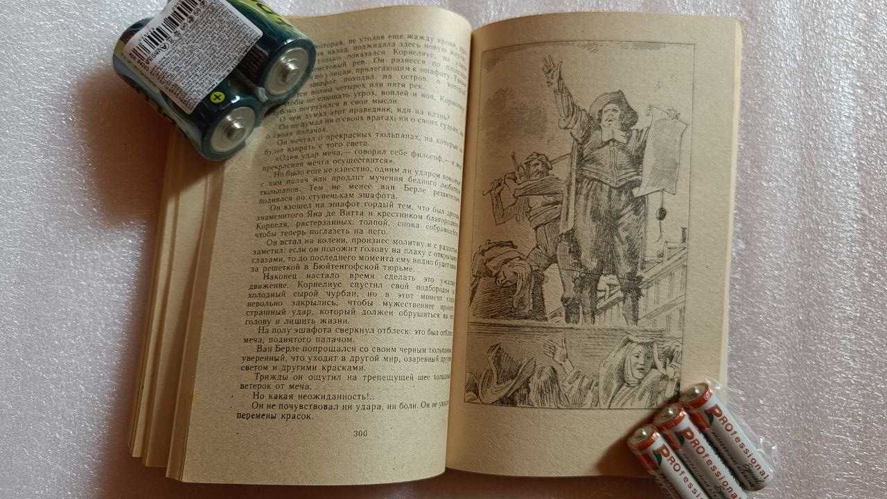 Александр Дюма Учитель фектования Черный тюльпан Новая