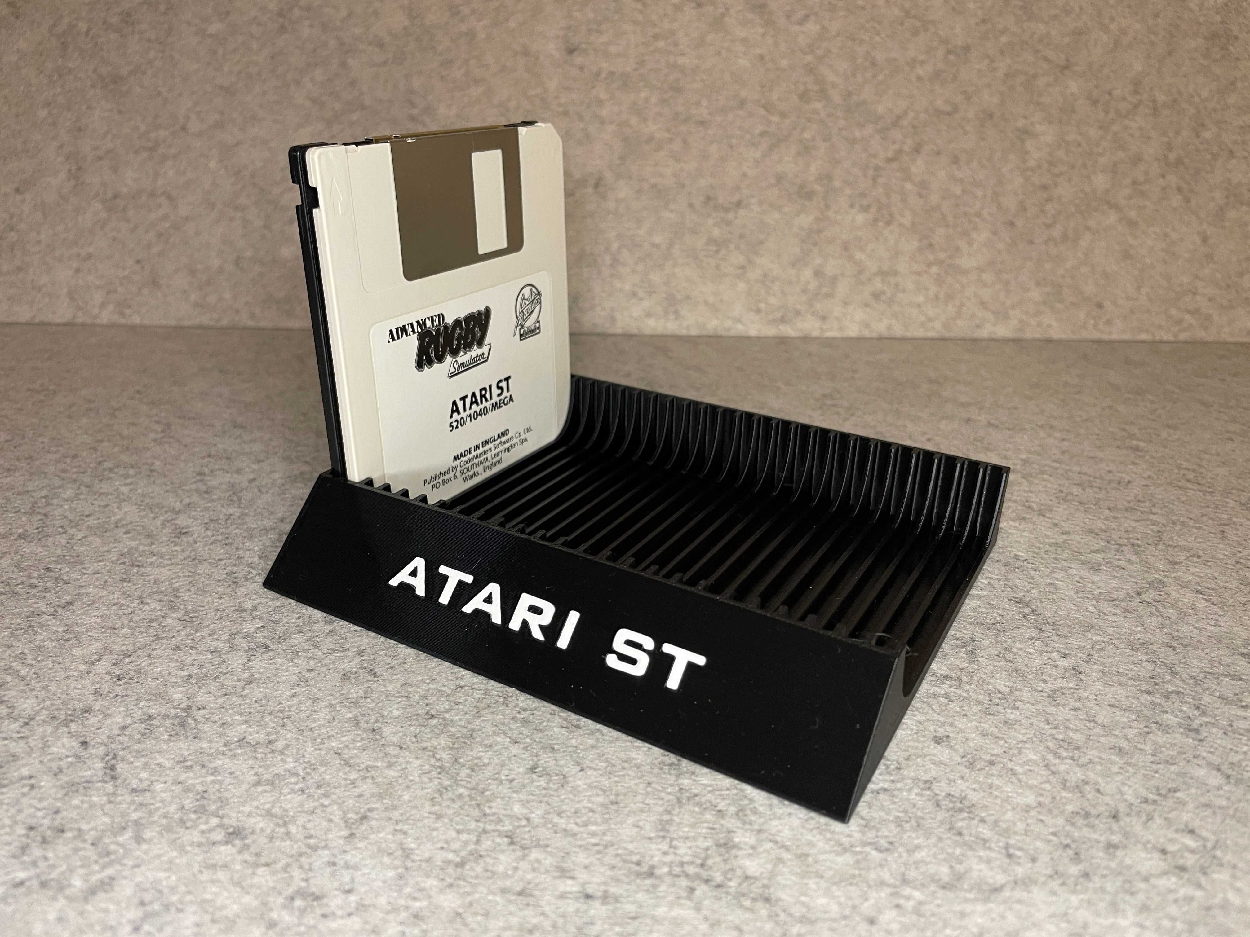 Stojak podstawka na 25 gier dyskietek Atari ST