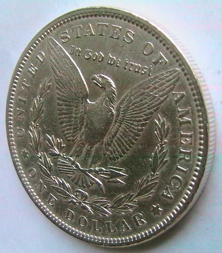 США 1 доллар 1891 Доллар Моргана Morgan Dollar Серебро