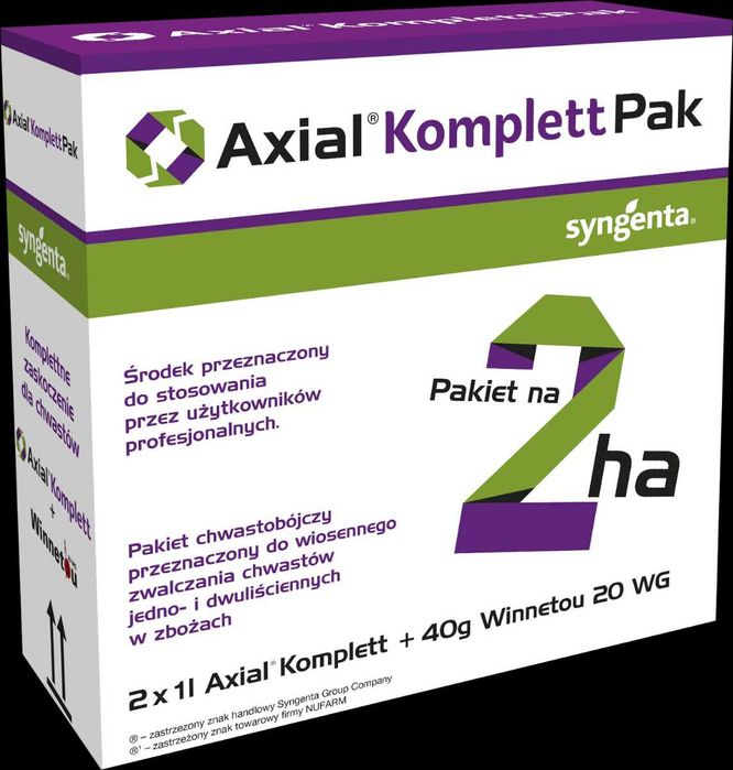 Axial Komplett Pak (pakiet na 2ha) - Herbicyd zbożowy