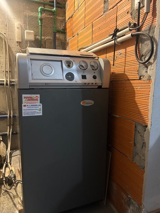 Caldeira a gasóleo em bom estado, 500 € negociável