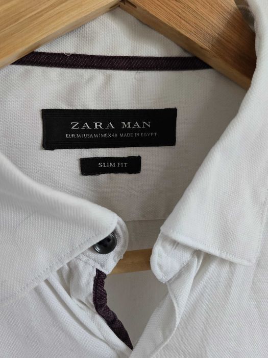 Biała koszula Zara Man