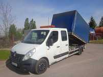 Wywrotka Renault Master,doka,poduszki,klima,hak.Zamiana