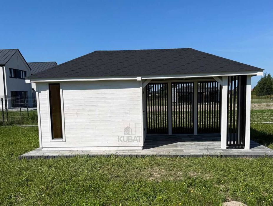 Domek ogrodowy z altana 3x6 | Domek na dzialke rod | altana drewniana