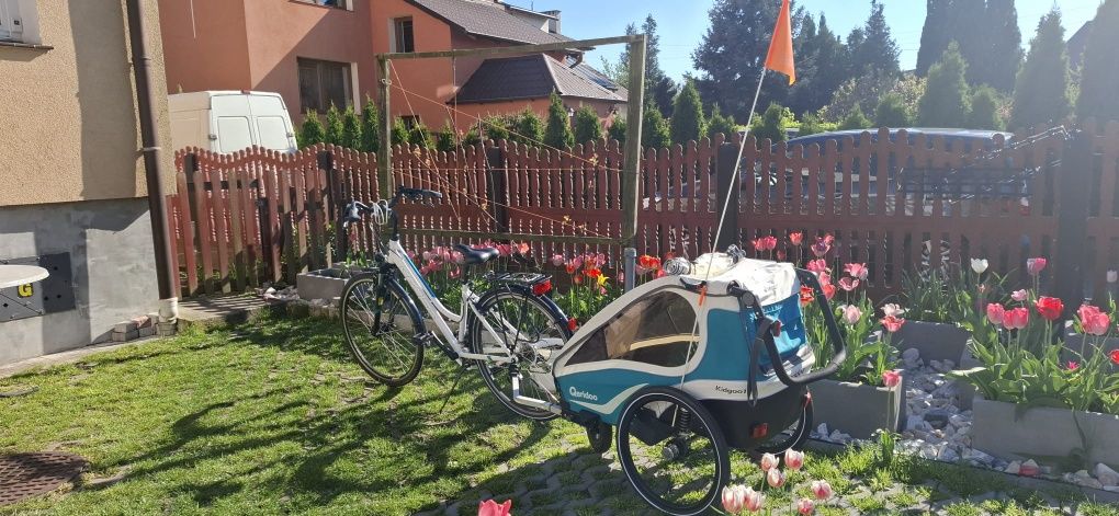 Przyczepka rowerowa Qeridoo Kidgoo 1