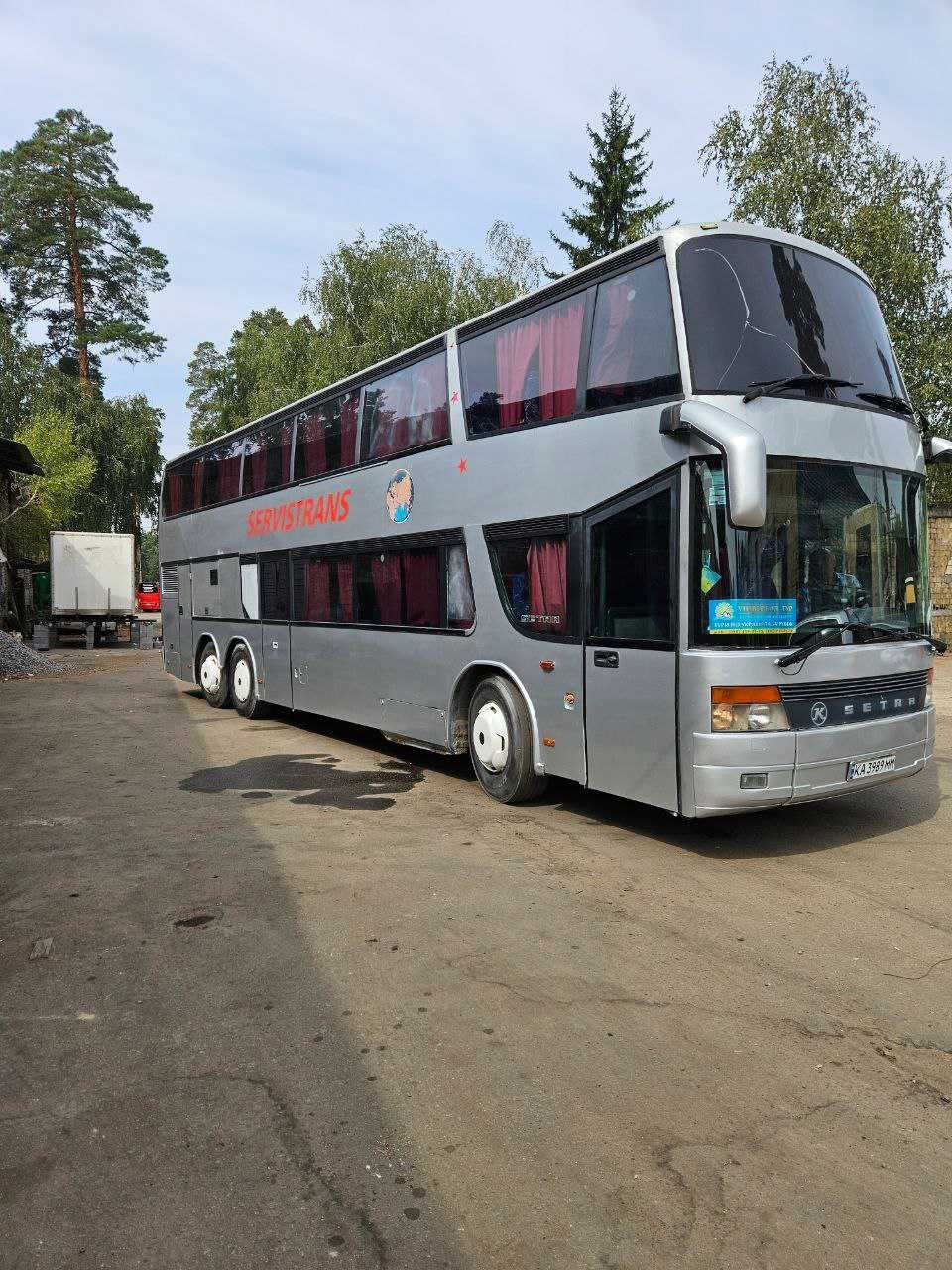 Автобус SETRA S 328 DТ двоповерховий 1997 / 77 місць / відмінний стан
