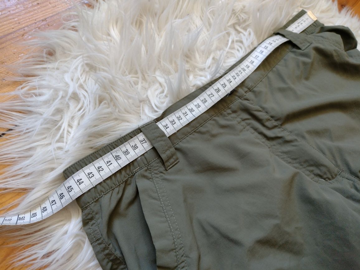 Funkcyjne spodnie trekkingowe khaki 44 Moorhead uniseks odpinane nogaw