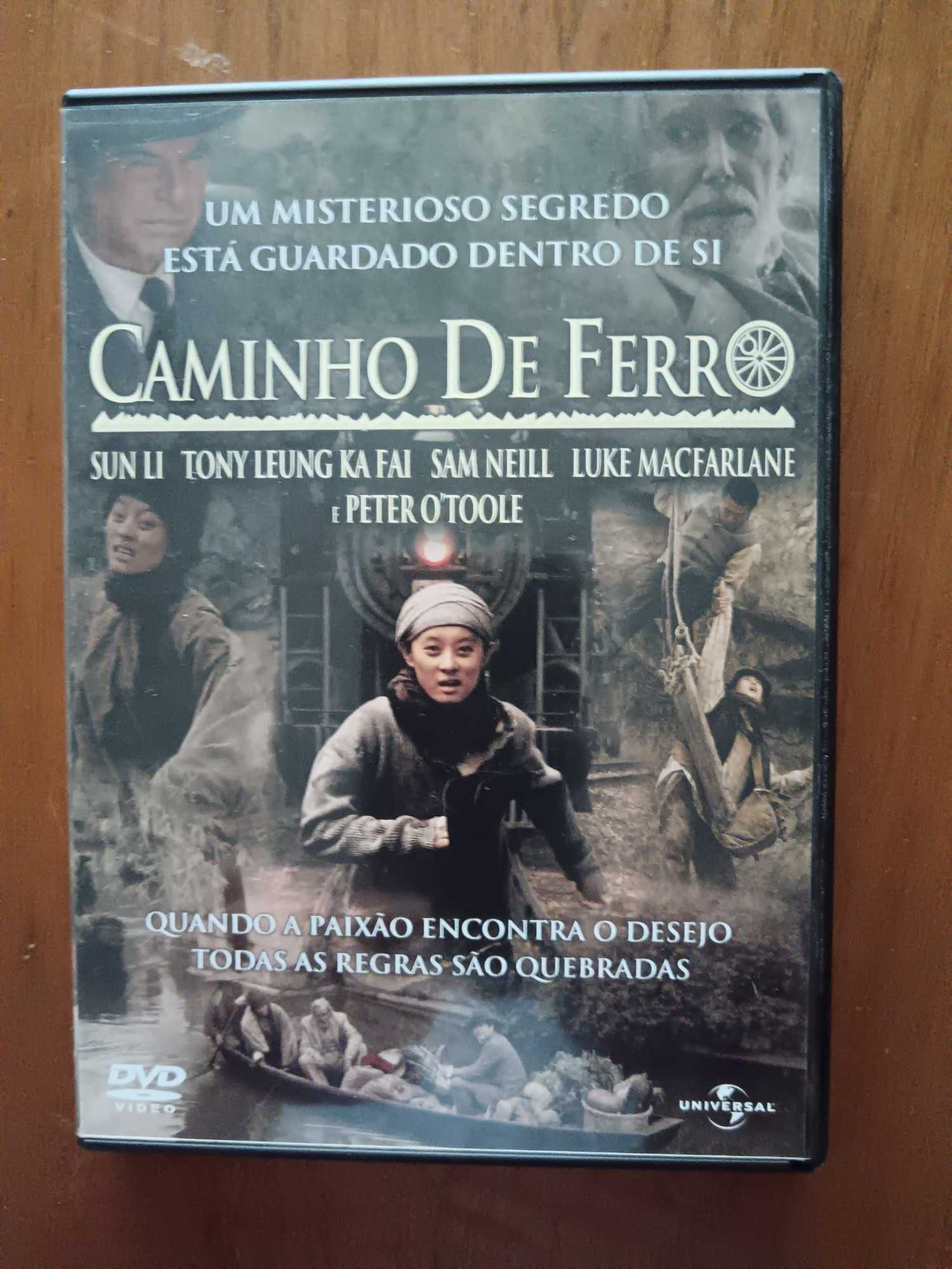 filme dvd original - caminho de ferro