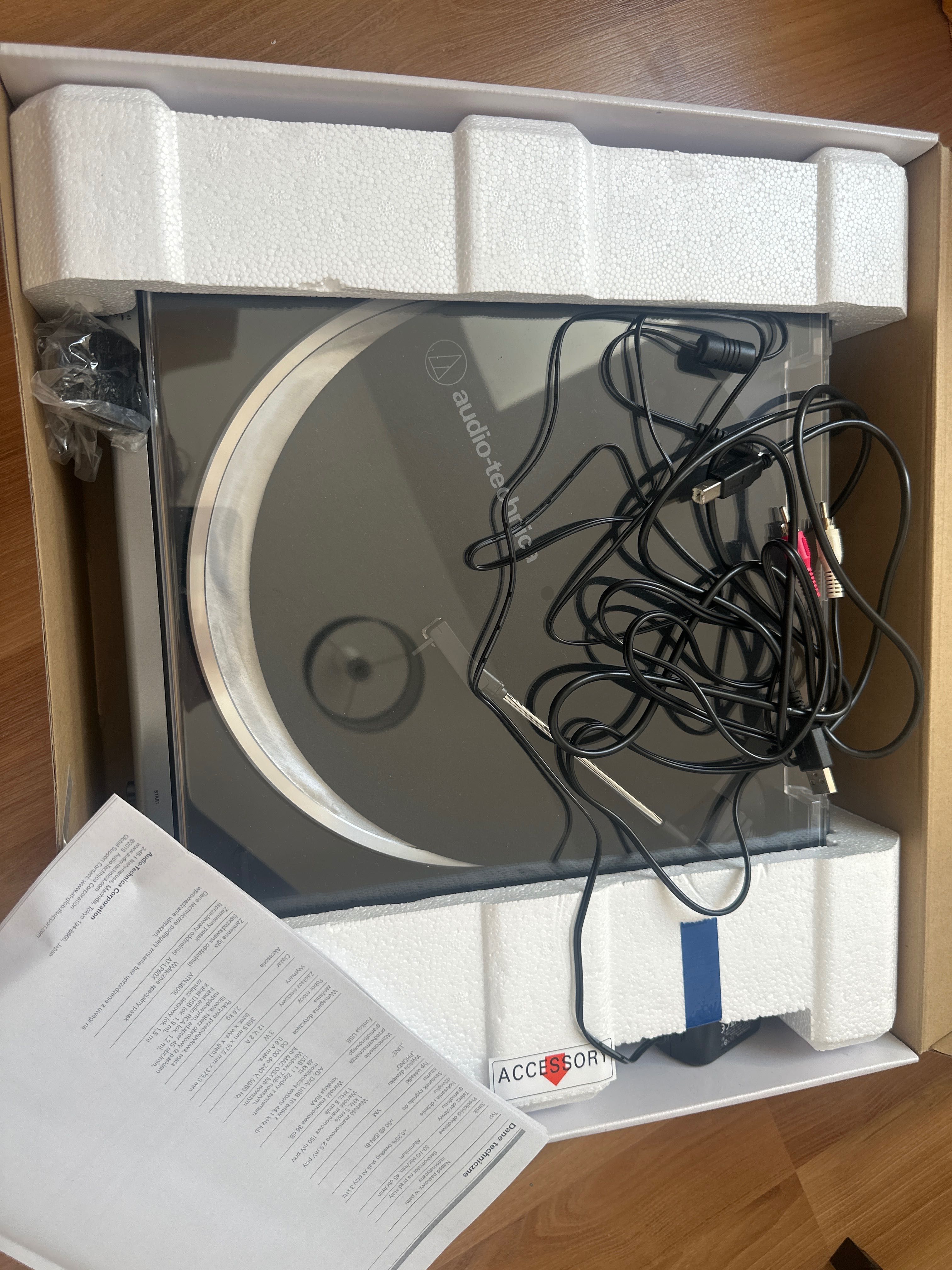 Gramofon AUDIO-TECHNICA AT LP60XUSB Czarny, Automatyczny