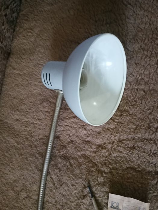 Stara lampa warsztatowa prl