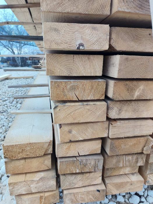 Пиломатеріали сухі зі сушки різних розмірів