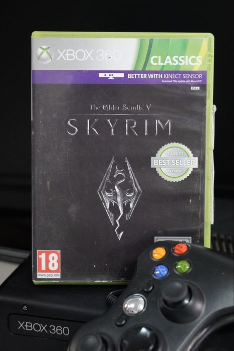 Gra Skyrim Xbox 360 Live Kinect The Elder Scrols V gry na konsole