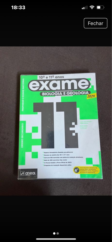 Biologio e Geologia 11 ano preparar exame