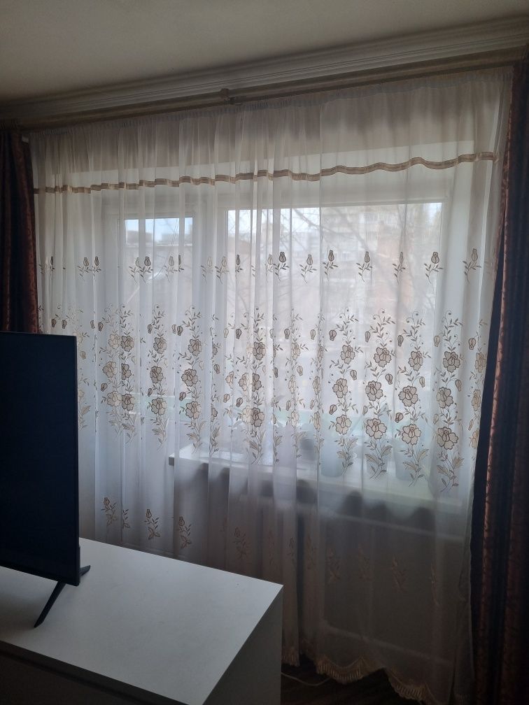 Тюль 4,60*2,30 м штора гардіна на карніз 2 - 3 метра