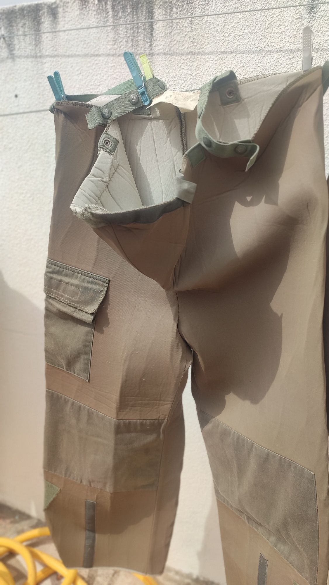 Farda militar Francesa Guerra Química , tam 52,56