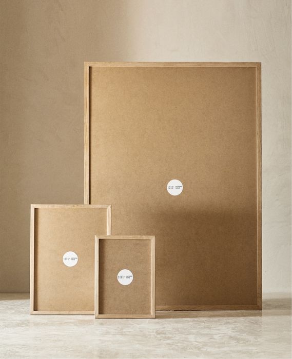 Moldura de Madeira de Carvalho Kassl Editions Zara Home NOVO