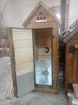 Коптильня из дерева на 25 кг. с вентилятором