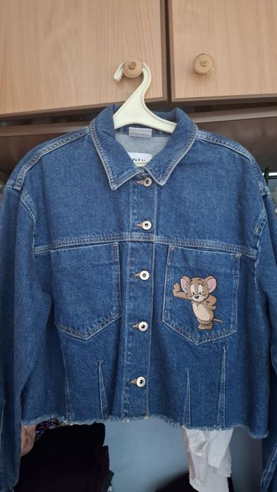 Куртка Zara з принтом " Том і Джеррі"