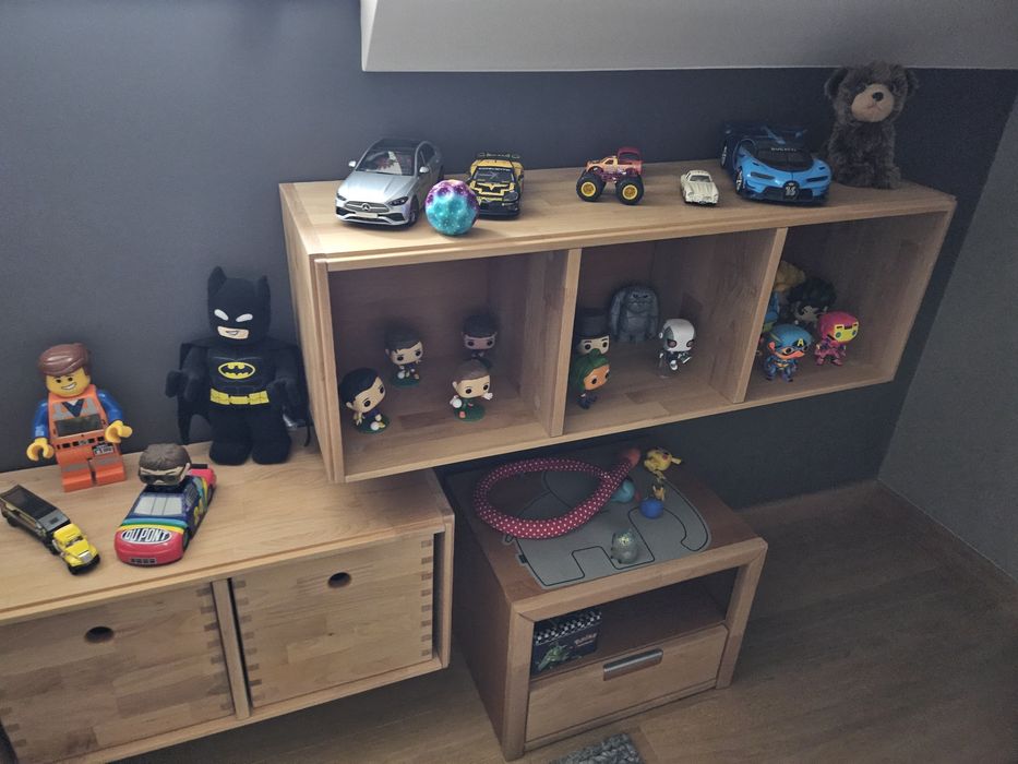 Meble do pokoju młodziezowego/dziecięcego dębowe