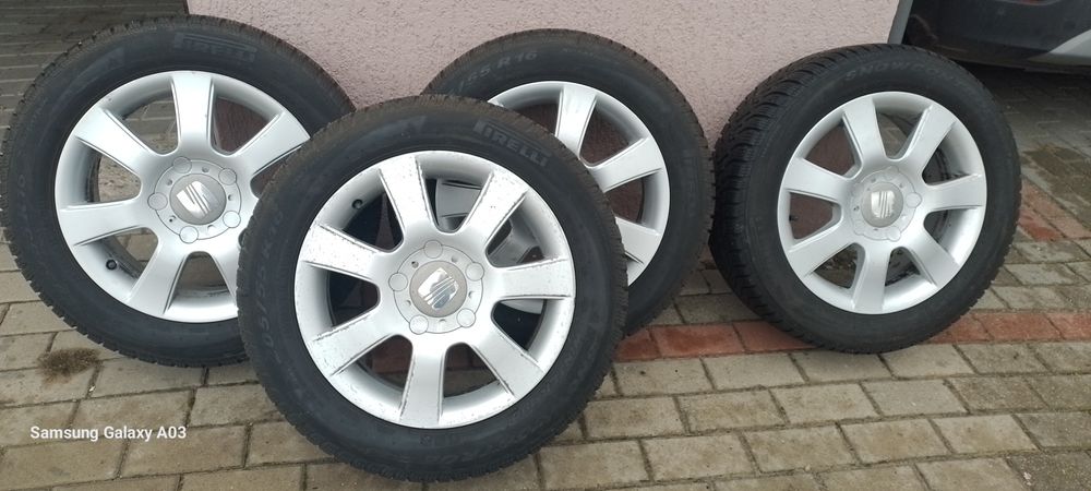 Koła zimowe  16"seat vw skoda audi