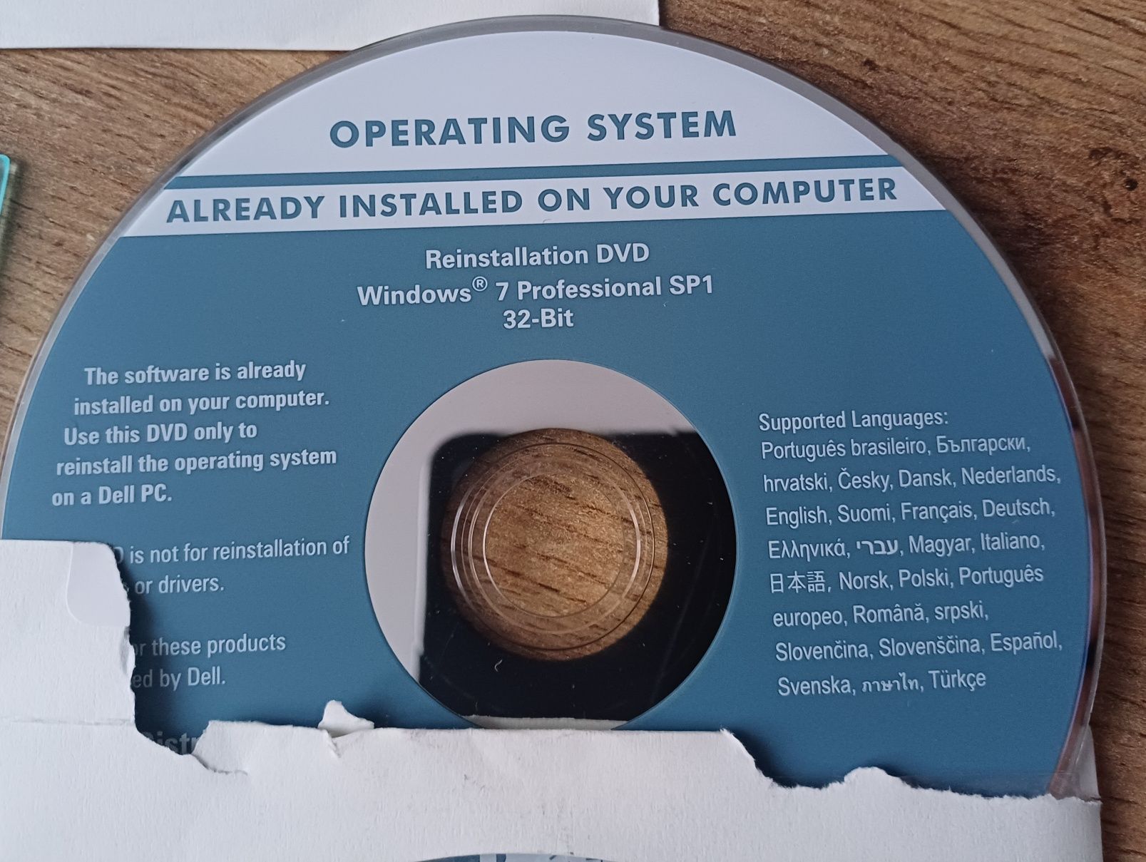 Płyta instalacyjna windows 7 dla dell   klucz dożywotni