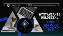Wystawianie ogłoszeń ofert aukcyjnych allegro olx otomoto aukcji