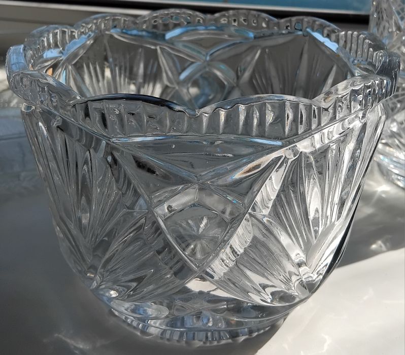 Посуд ваза цукерриця кришталь