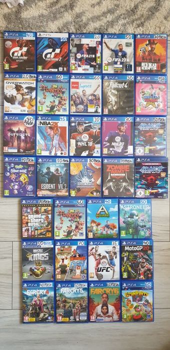 Gry PlayStation 4 gry