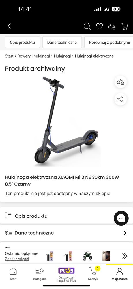 Hulajnoga elektryczna Xiaomi mi 3