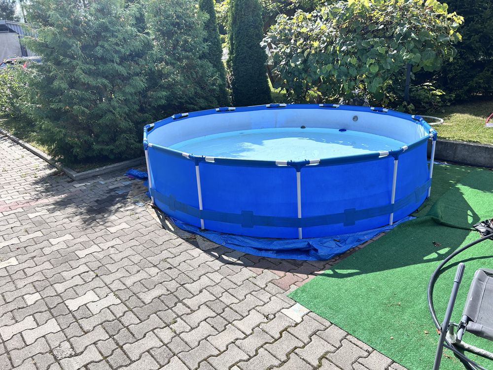 Basen bestway steel pro 3,66m z pompka.