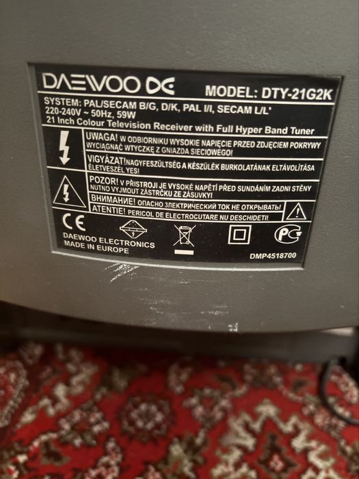 Telewizor kineskopowy Daewoo 21 cali