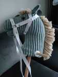 Przepiękny Hobby Horse z ogłowiem