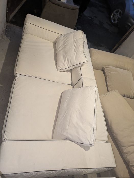 Продам білий диван фірми bobois привезений з Німеччини