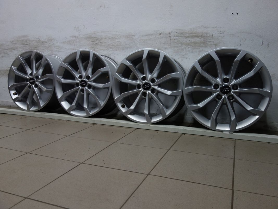 18/5x112 Felgi aluminiowe Audi A4 A6 Q3 Q5 S Line Oryginalne extra sta