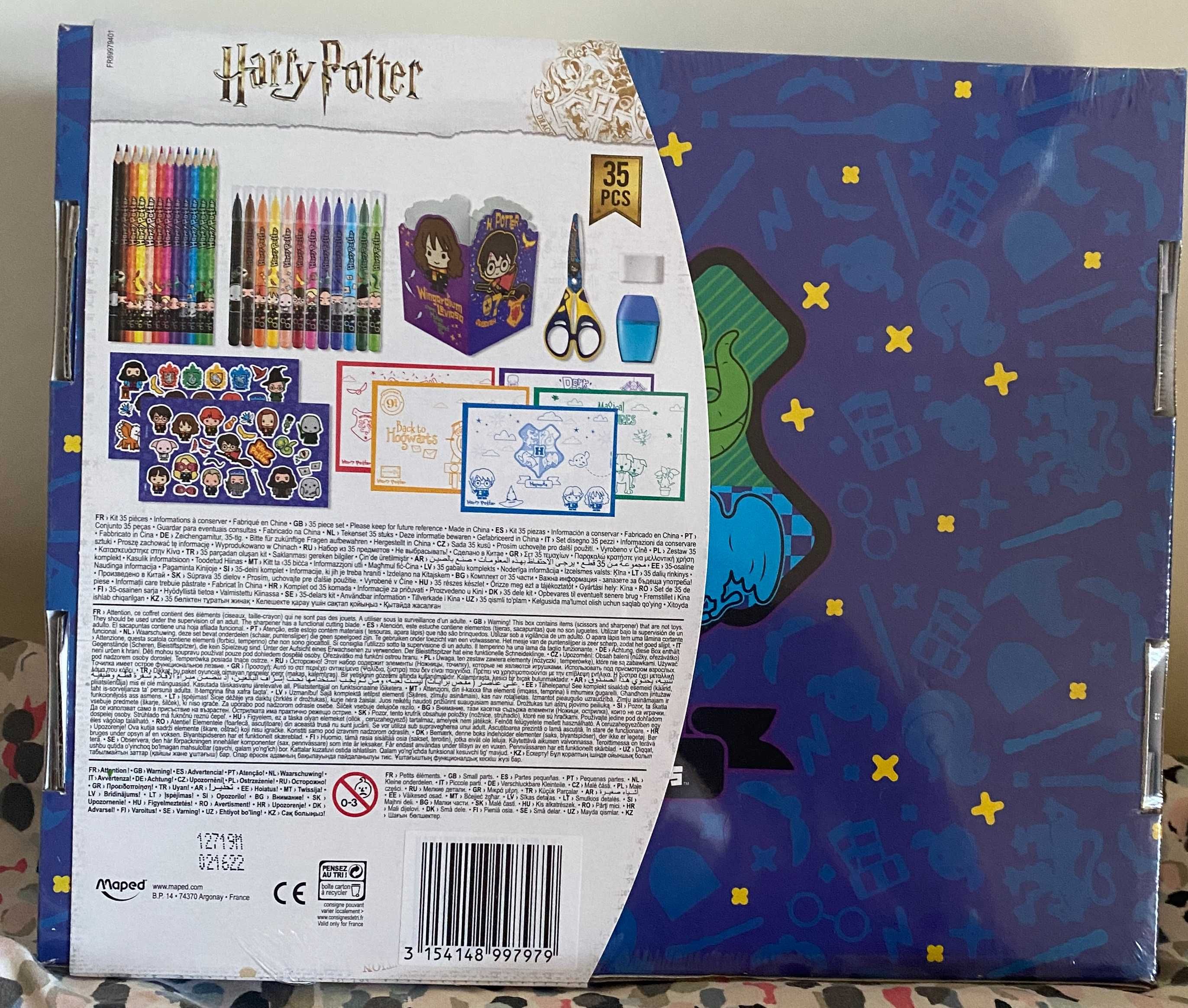 Harry Potter Colouring Set (35 Peças) NOVO