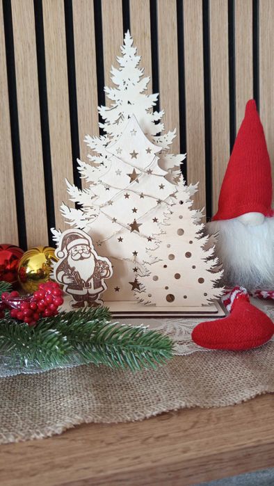 Choinka LED Mikołaj