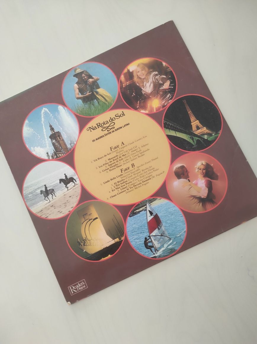 Disco Vinil - Um Raio de Sol - Êxitos Europa Latina