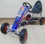 Gokart na pedały z pompowanymi kołami i hamulcem ręcznym do wagi 50kg