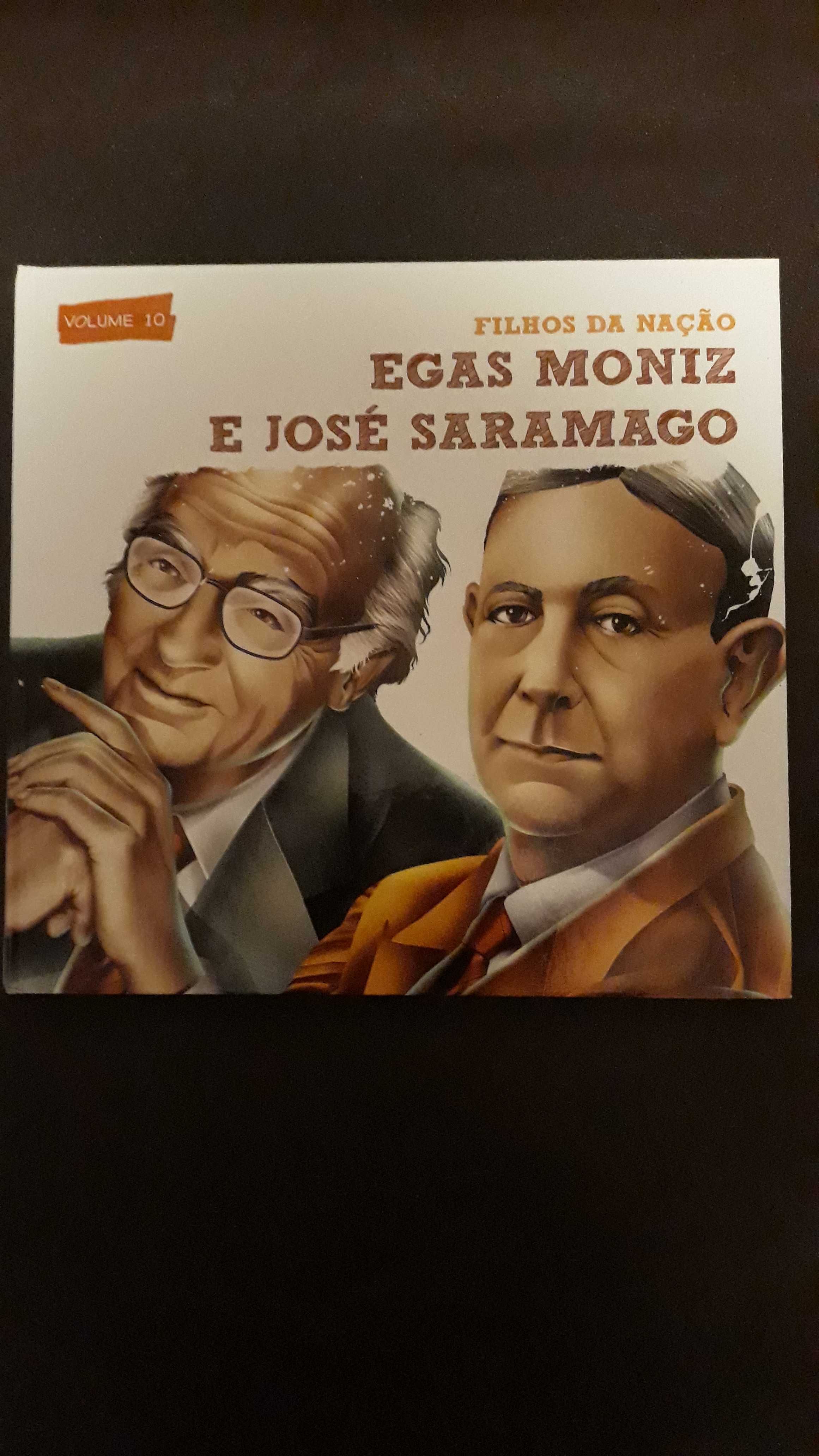 Egas Moniz e José Saramago (portes incluídos)