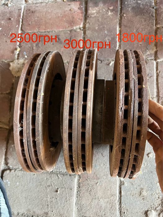 Mitsubishi XL передние диски Zimmermann 440312220/MZ690865/MR205215