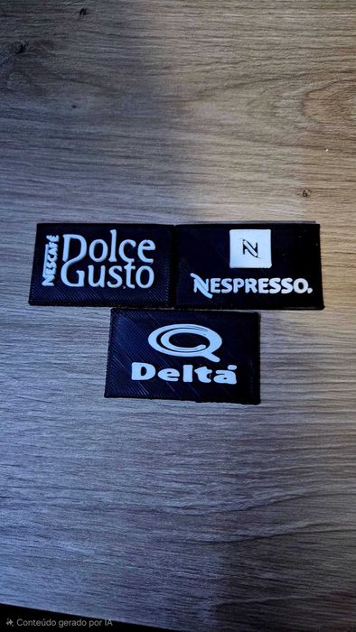 Placas decorativas 3D para cantinho do café – Impressão 3D