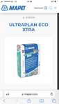 Mapei Ultraplan Xtra Eco Samopoziom  zaprawa samopoziomująca