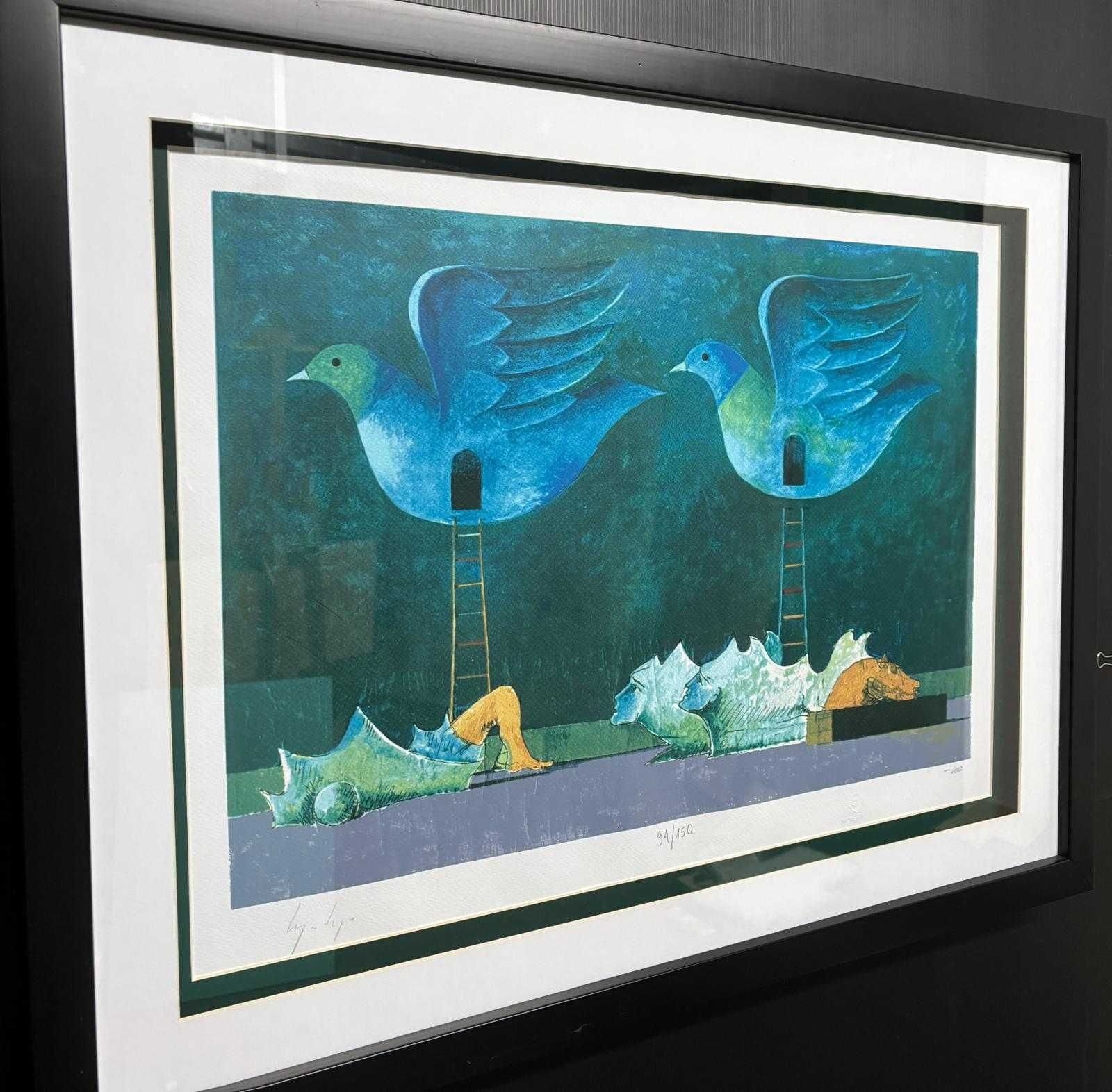 Serigrafia conjunta, Cruzeiro Seixas e Alfredo Luz