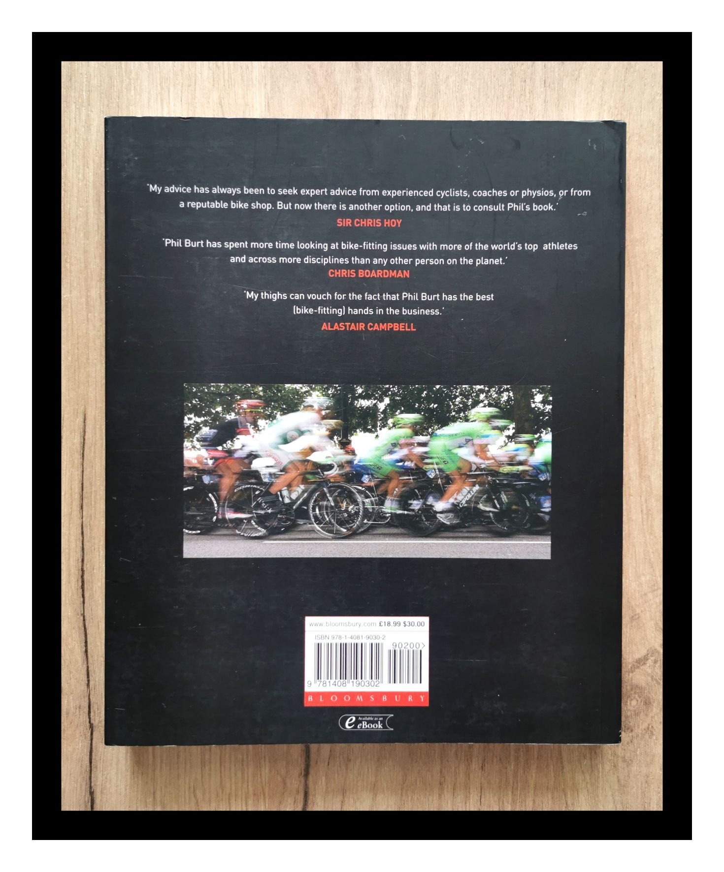 Książka Phila Burta: Bike Fit Optimise Your Bike Position (2014)