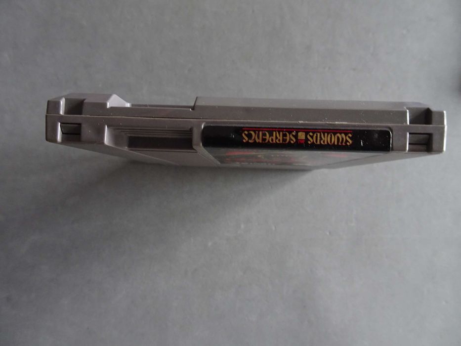 Jogo NES Swords and Serpents