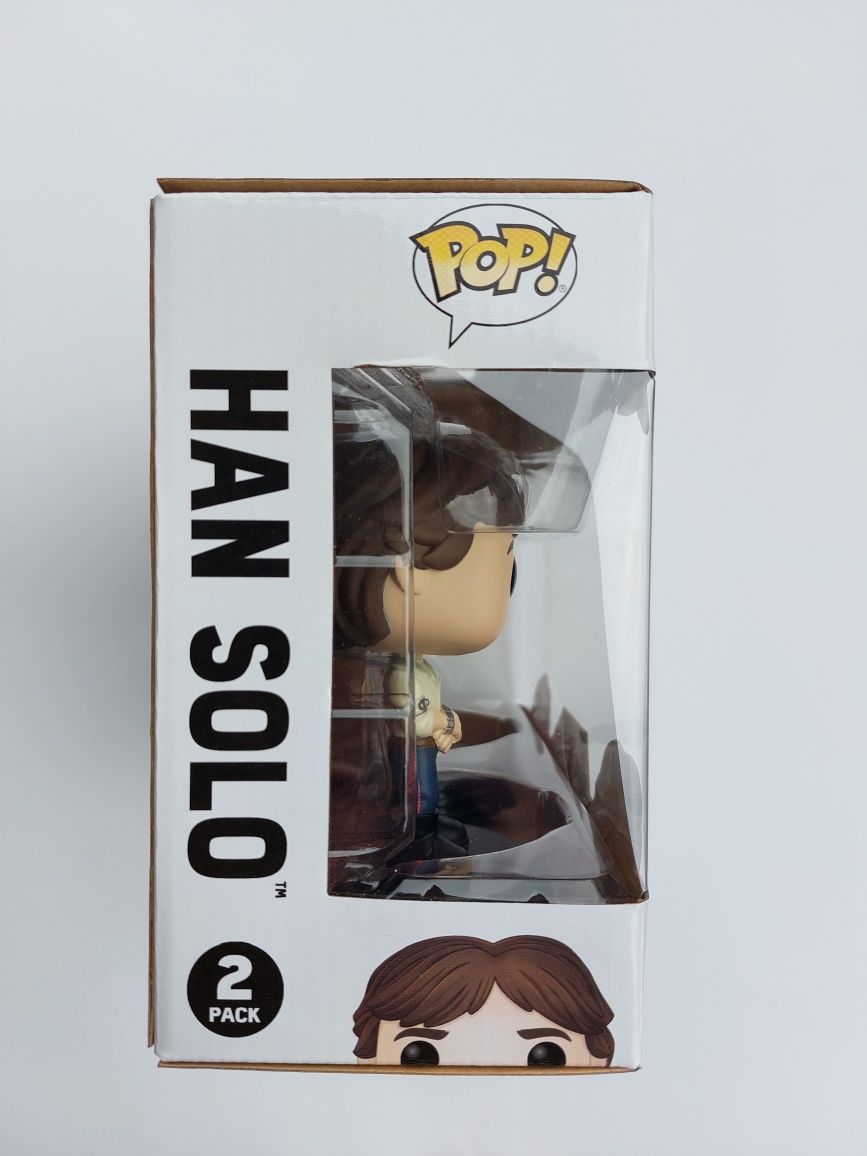 Funko Pop Star Wars Han Solo Princess Leia 2 pack Special Edition